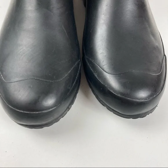 Burberry Black Mini Mid Buckle Rain Boots - Picture 6 of 12
